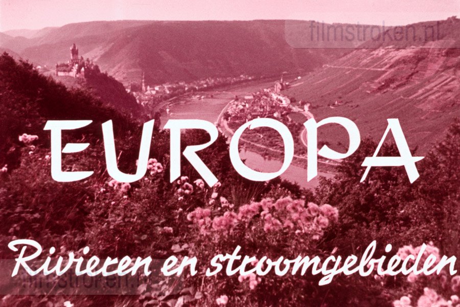 Europa: Rivieren en Stroomgebieden