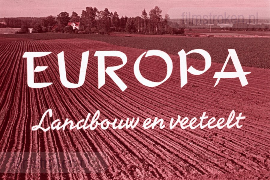 Europa: Landbouw en Veeteelt