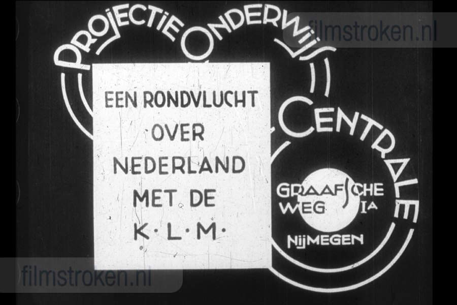 Een Rondvlucht Over Nederland met de K.L.M.