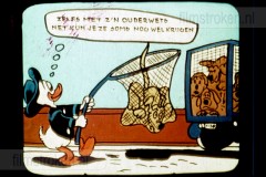 Donald Duck als Hondenvanger