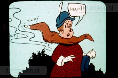 Donald Duck als Hondenvanger